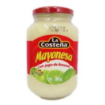 Mayonesa con jugo de limón