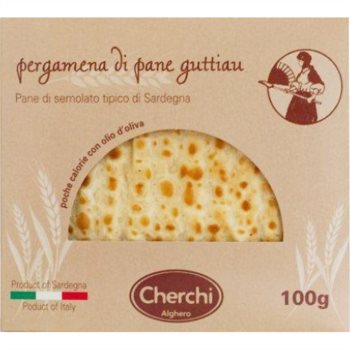 Pan de semola típico de Cerdeña Cherchi Italia