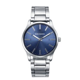 Reloj analógico Mark Maddox Hm7008-37 color azul brazalete hombre
