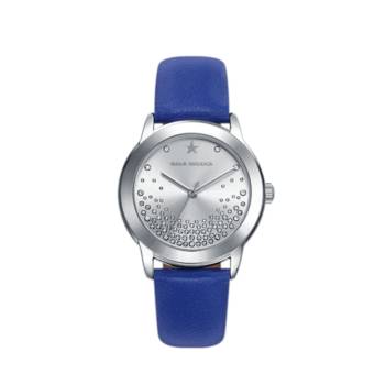 Reloj analógico Mark Maddox Mc6003-37 color azul brazalete mujer